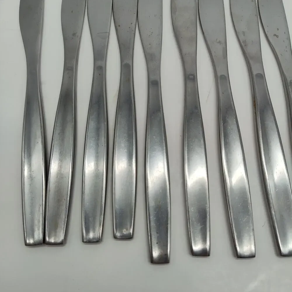 12X BK Gourmet Settings LOFT Stainless Flatware Butter Knives